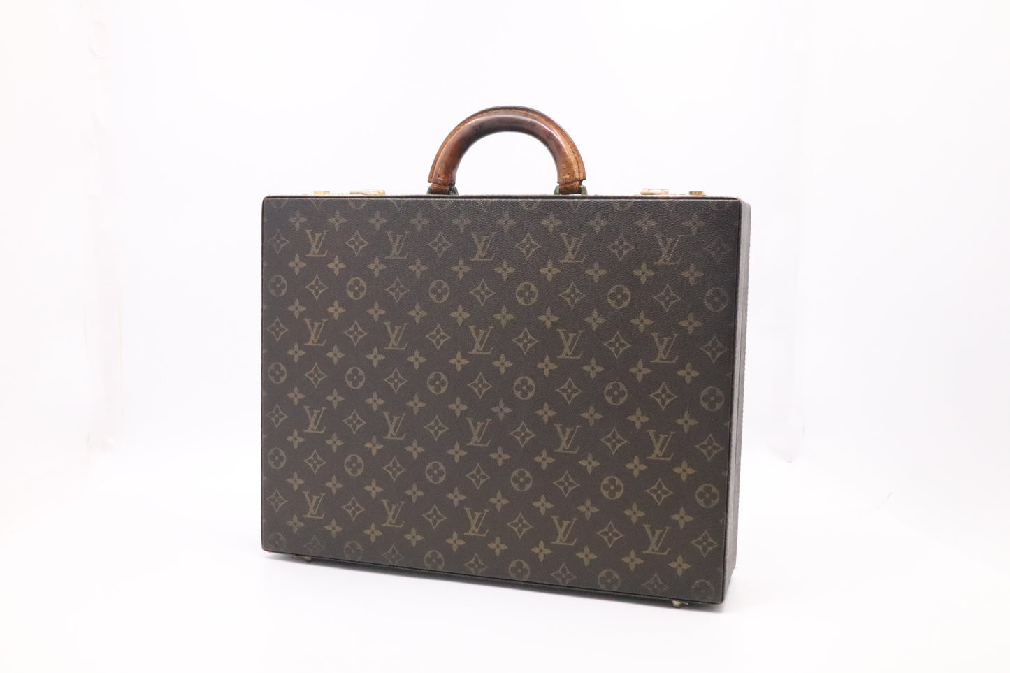 Louis Vuitton Crusher Briefcase in Monogram Canvas