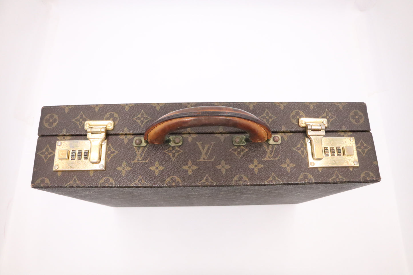 Louis Vuitton Crusher Briefcase in Monogram Canvas