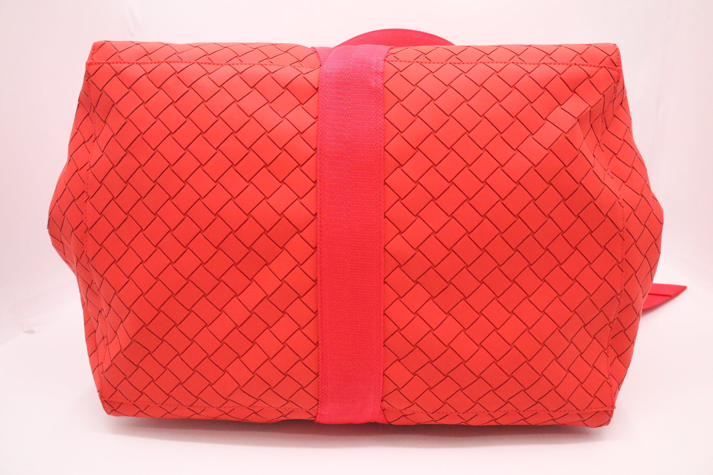 Bottega Veneta Borsa Tote in Tomato Red New Rubber