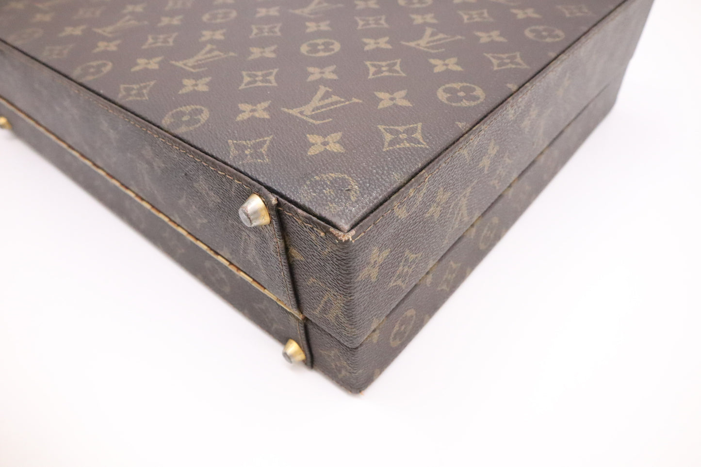 Louis Vuitton Crusher Briefcase in Monogram Canvas