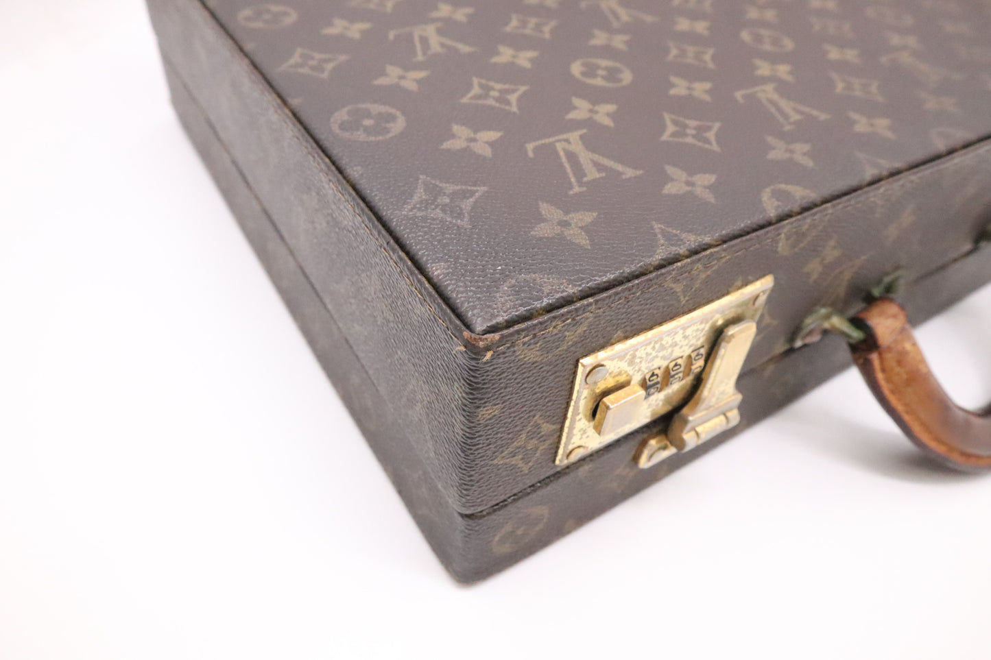 Louis Vuitton Crusher Briefcase in Monogram Canvas