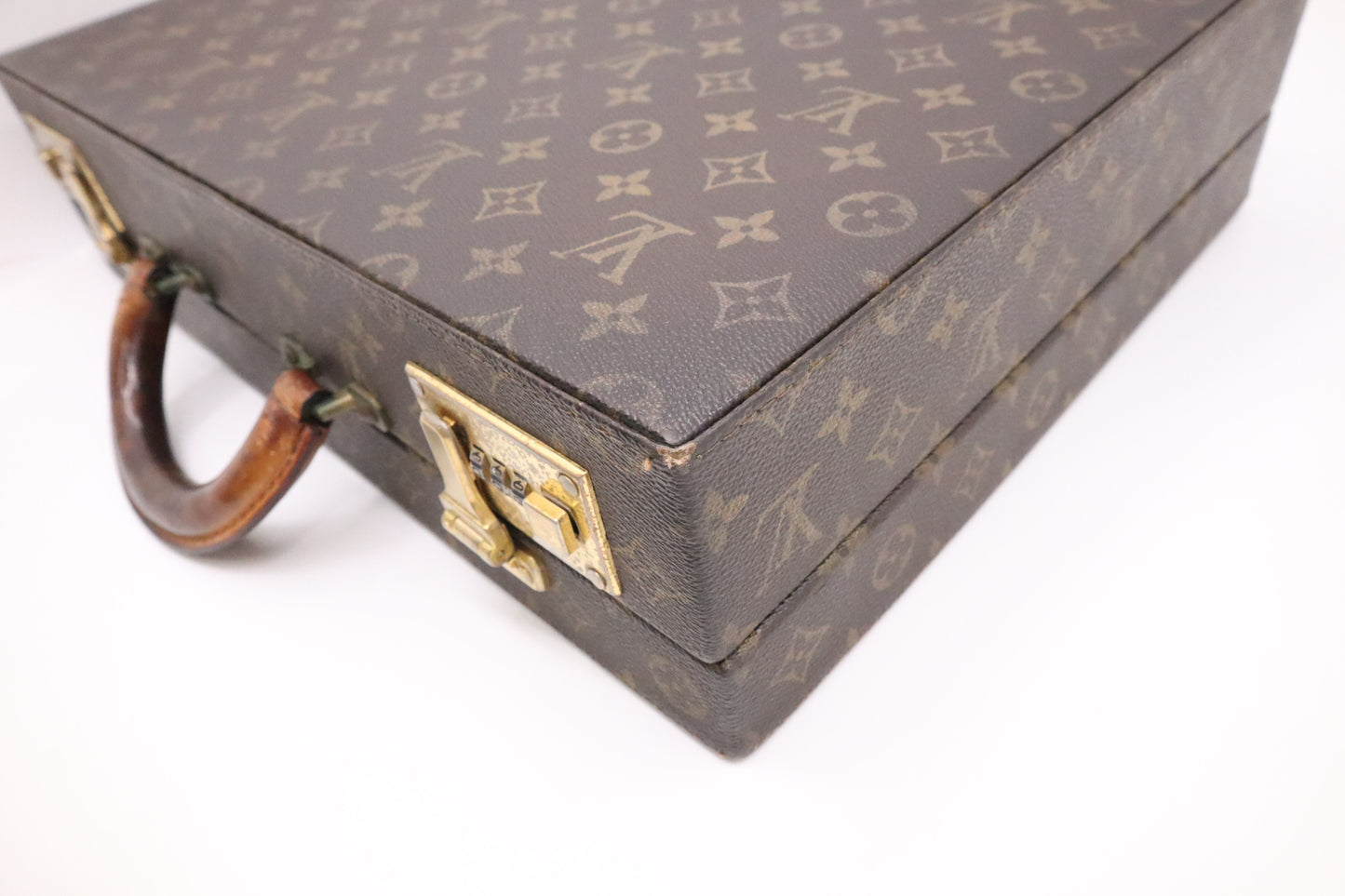 Louis Vuitton Crusher Briefcase in Monogram Canvas