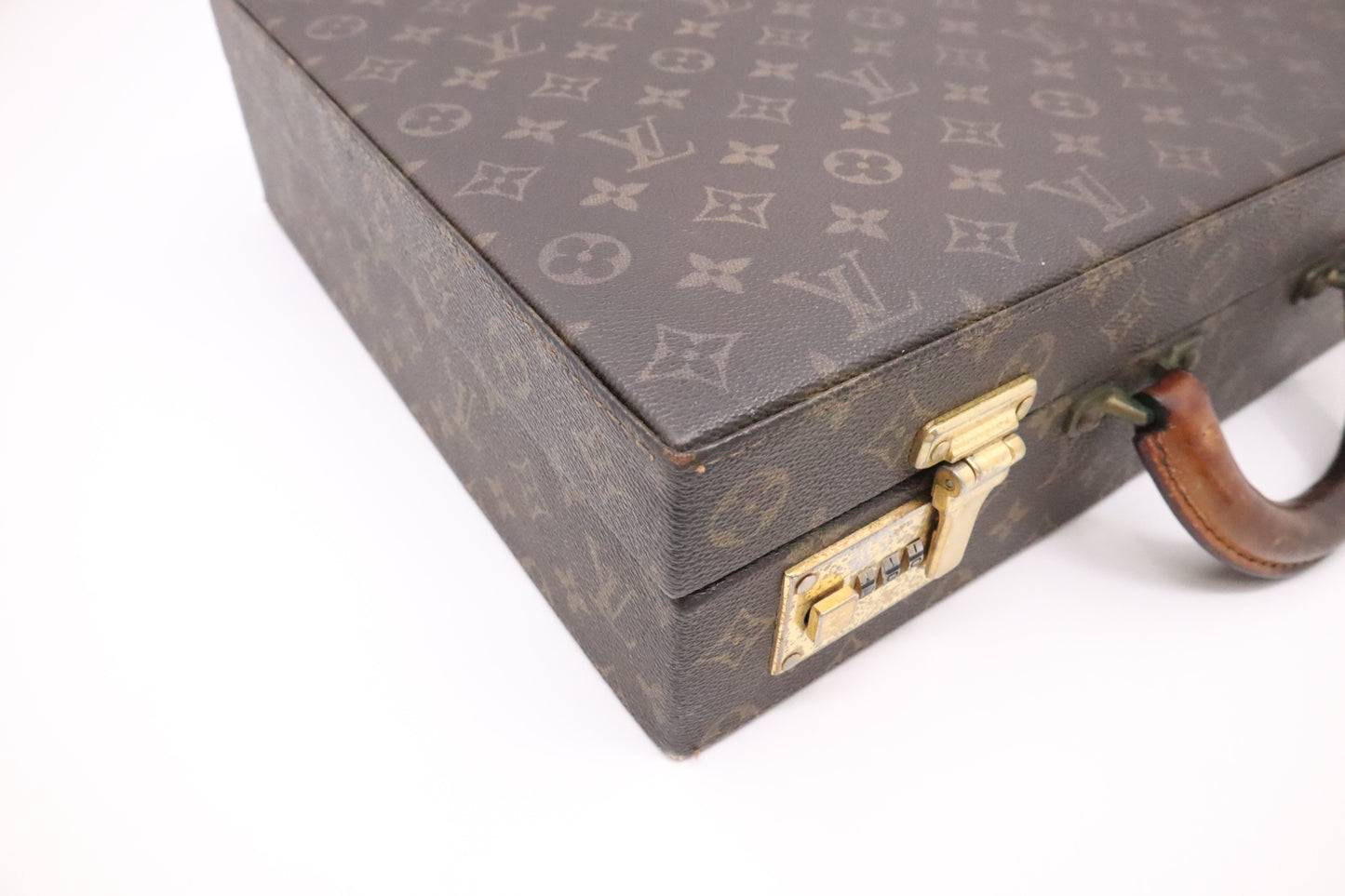 Louis Vuitton Crusher Briefcase in Monogram Canvas