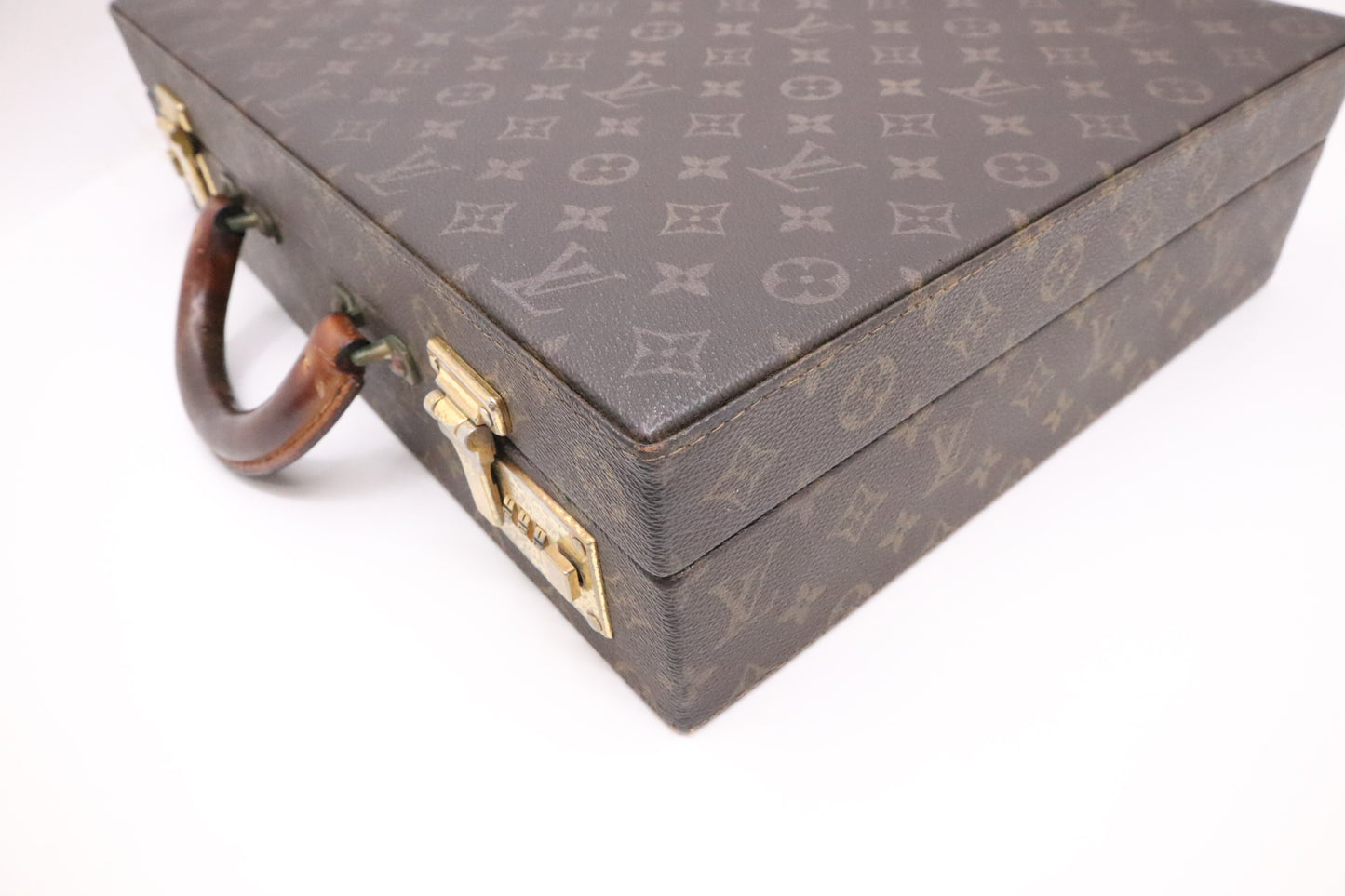 Louis Vuitton Crusher Briefcase in Monogram Canvas