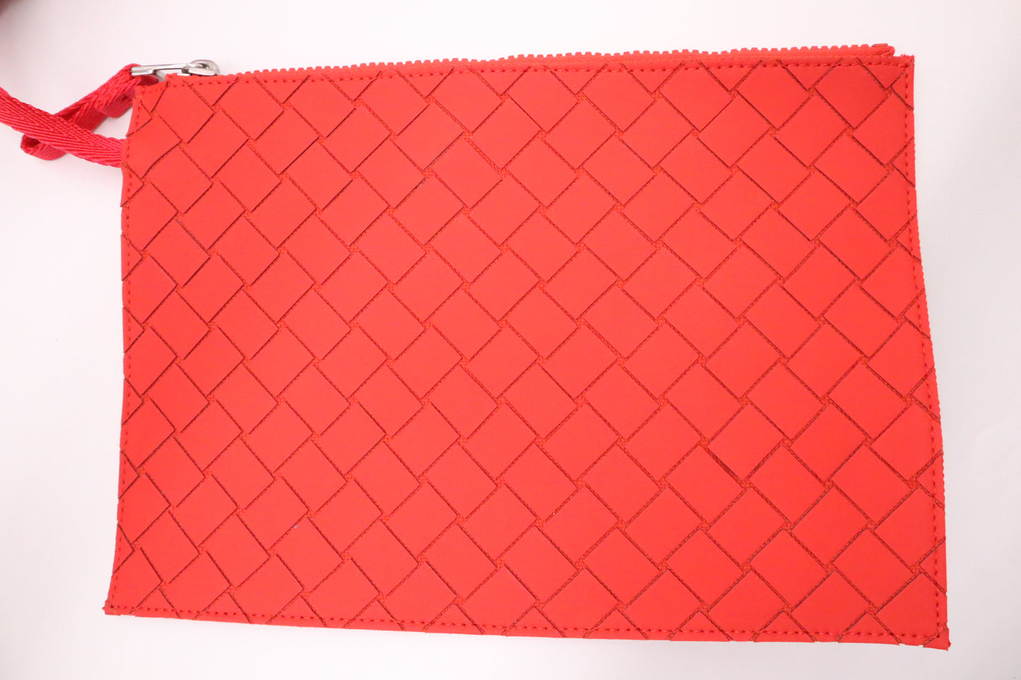 Bottega Veneta Borsa Tote in Tomato Red New Rubber