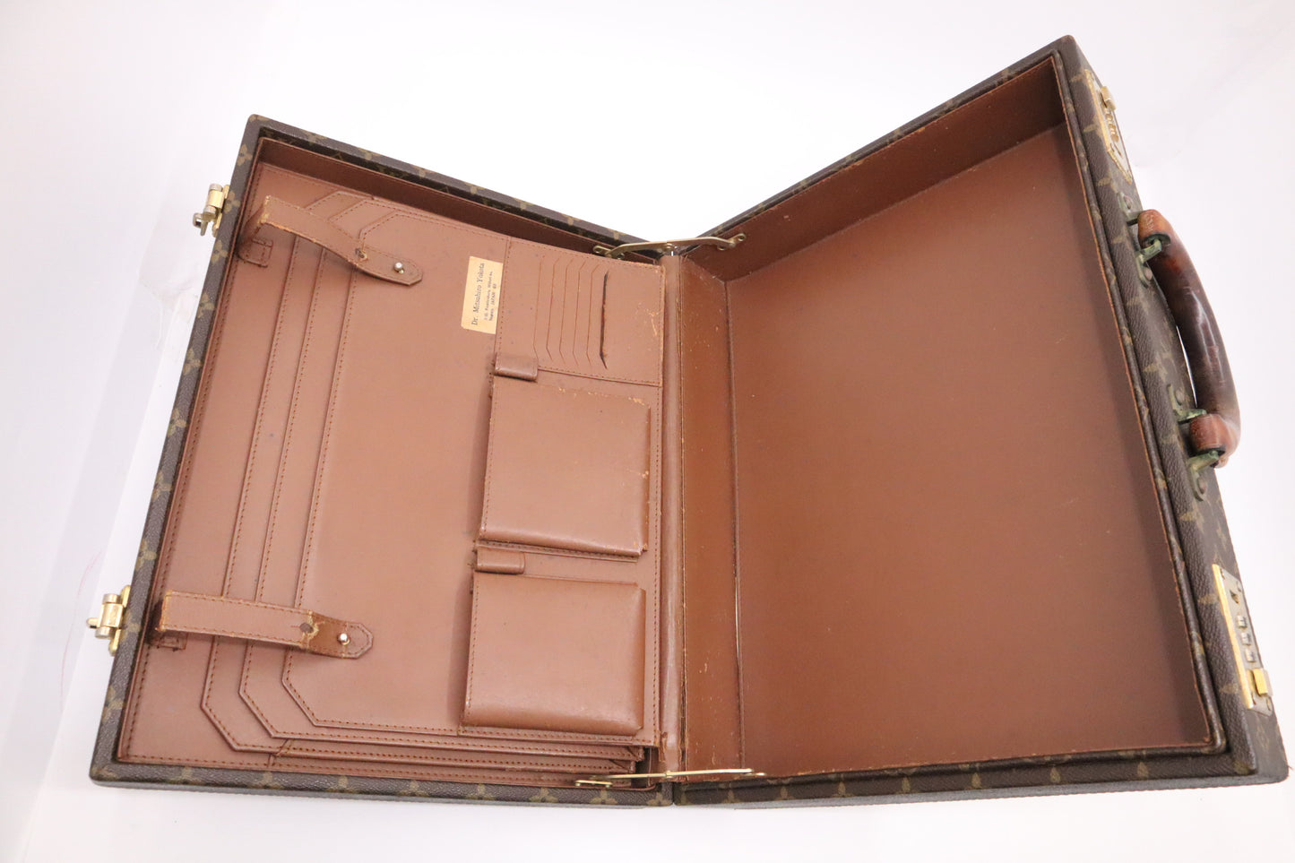 Louis Vuitton Crusher Briefcase in Monogram Canvas