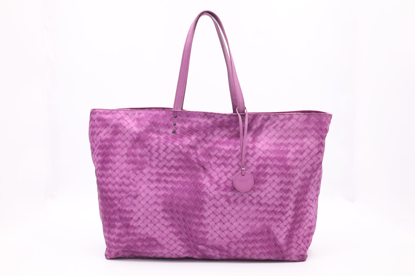 Bottega Veneta Tote in Purple Nylon