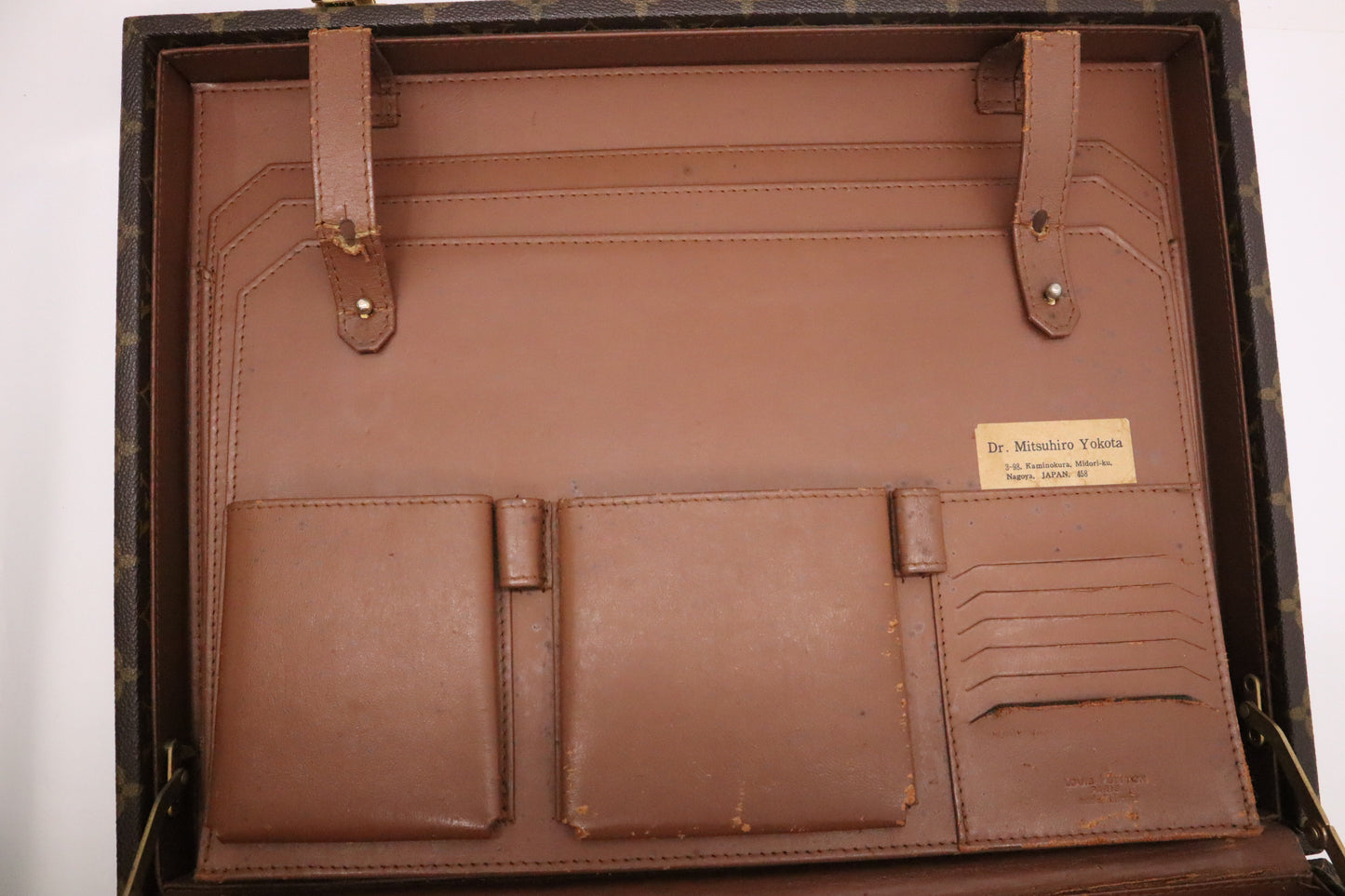 Louis Vuitton Crusher Briefcase in Monogram Canvas