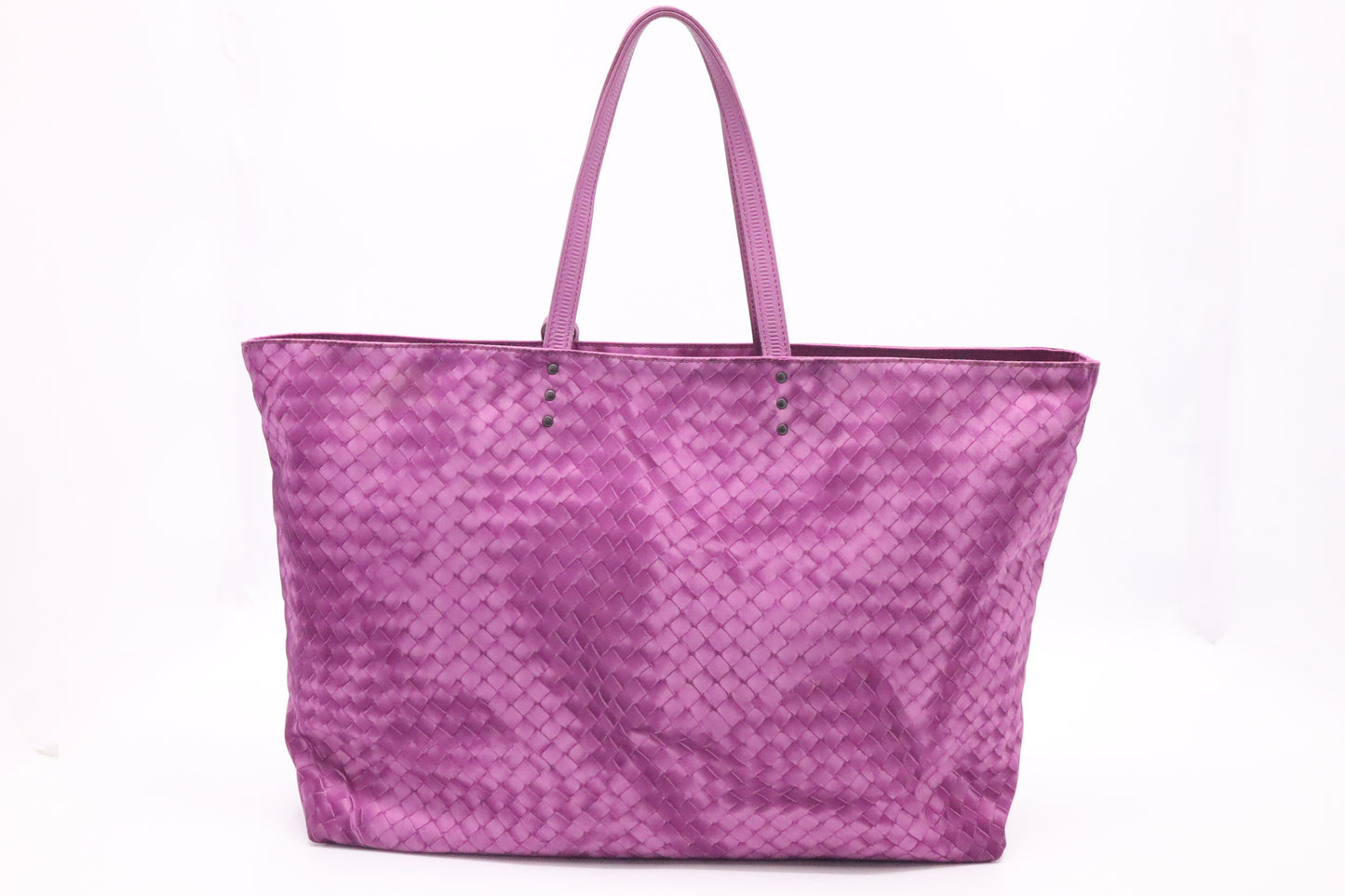 Bottega Veneta Tote in Purple Nylon