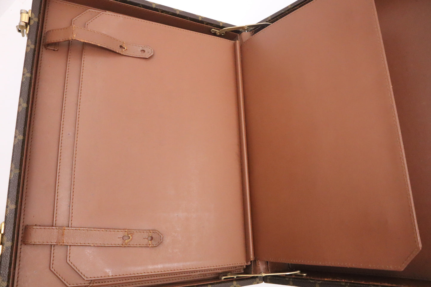 Louis Vuitton Crusher Briefcase in Monogram Canvas