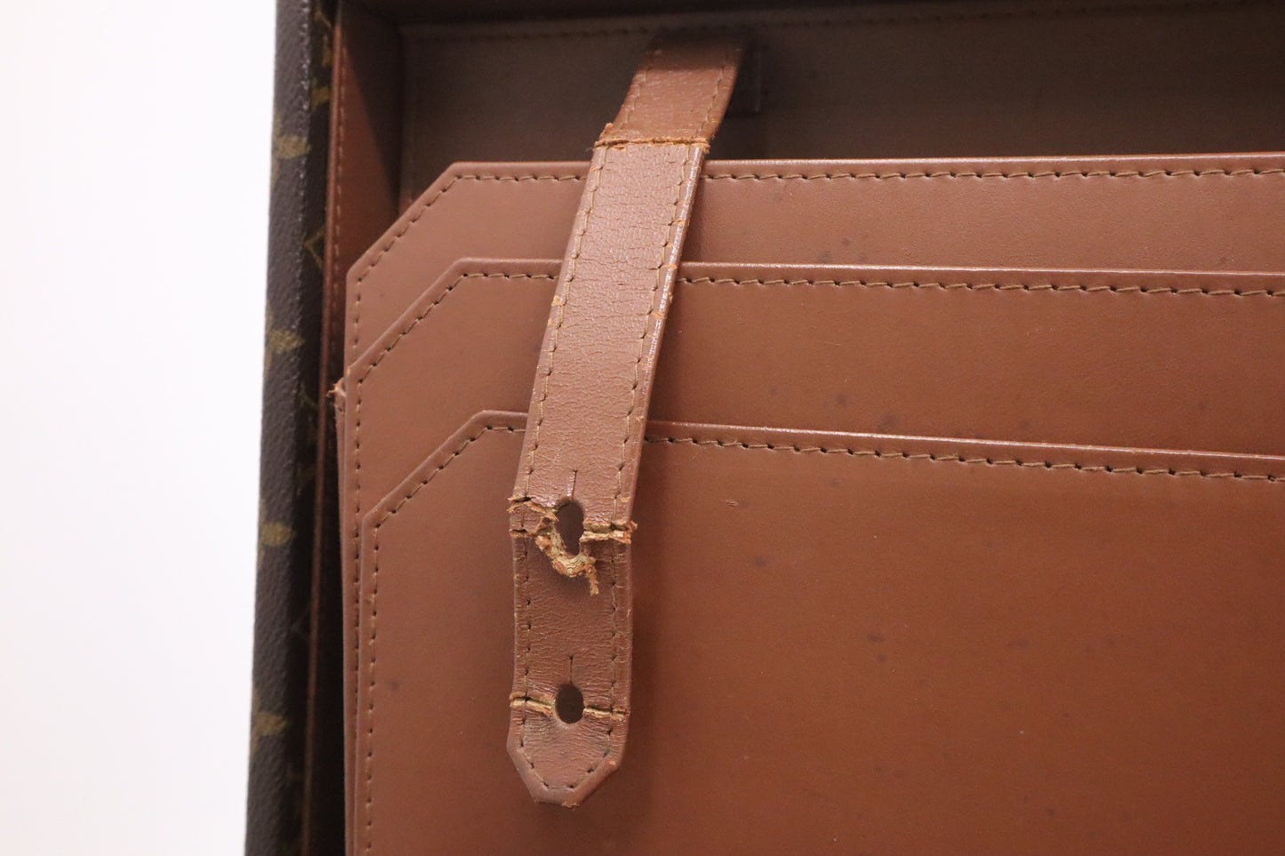 Louis Vuitton Crusher Briefcase in Monogram Canvas