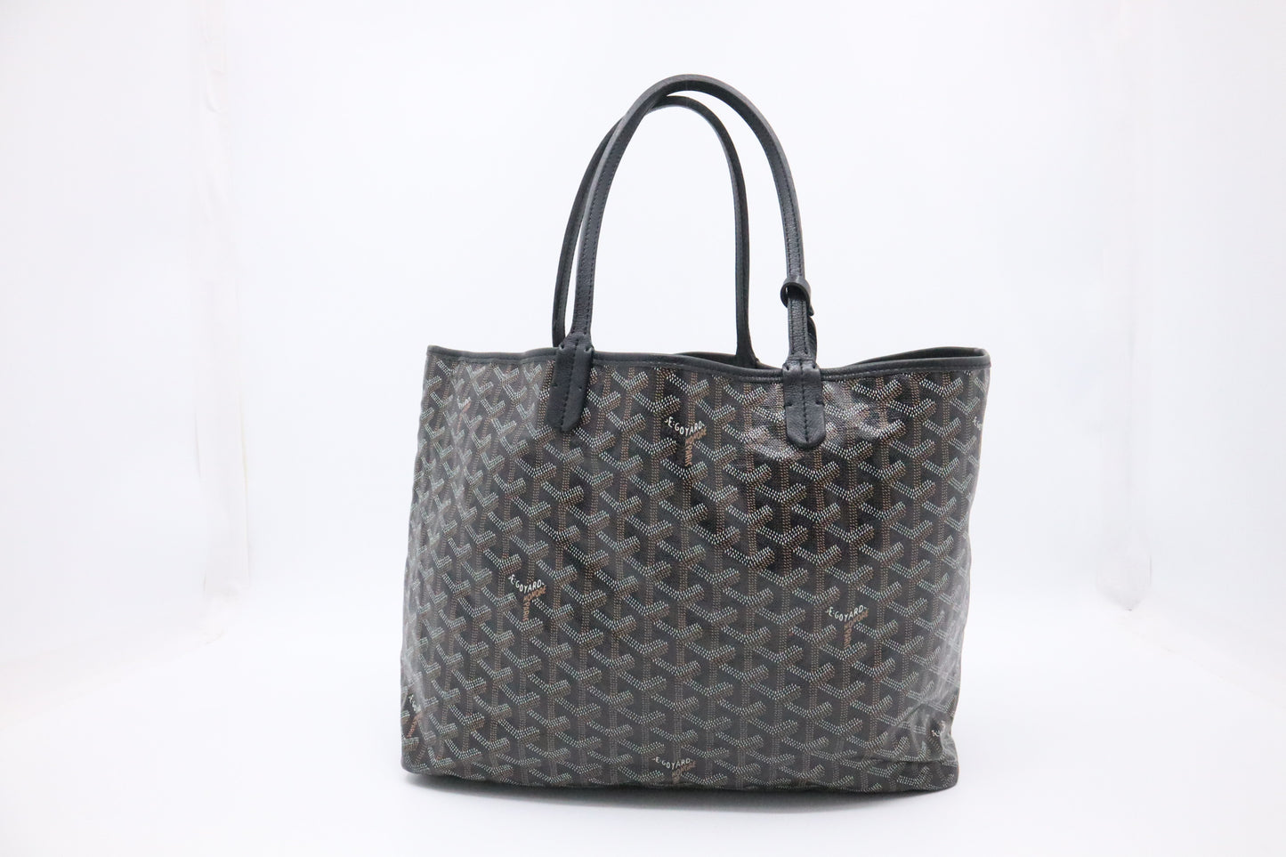 Goyard Saint Louis PM in Black Canvas