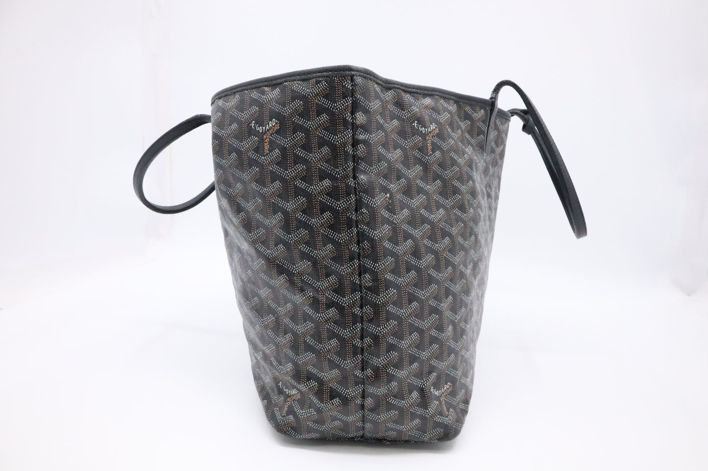 Goyard Saint Louis PM in Black Canvas