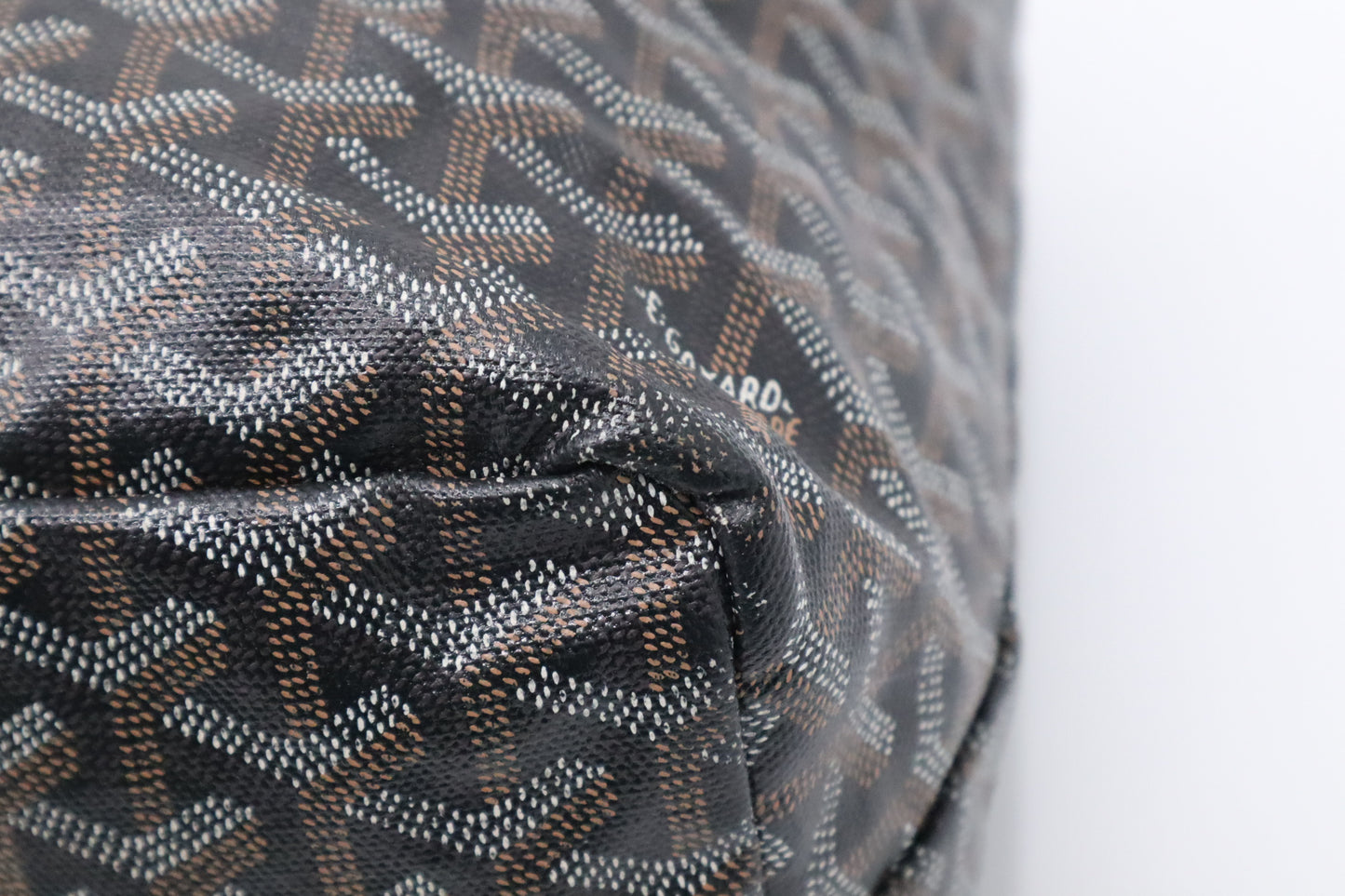 Goyard Saint Louis PM in Black Canvas