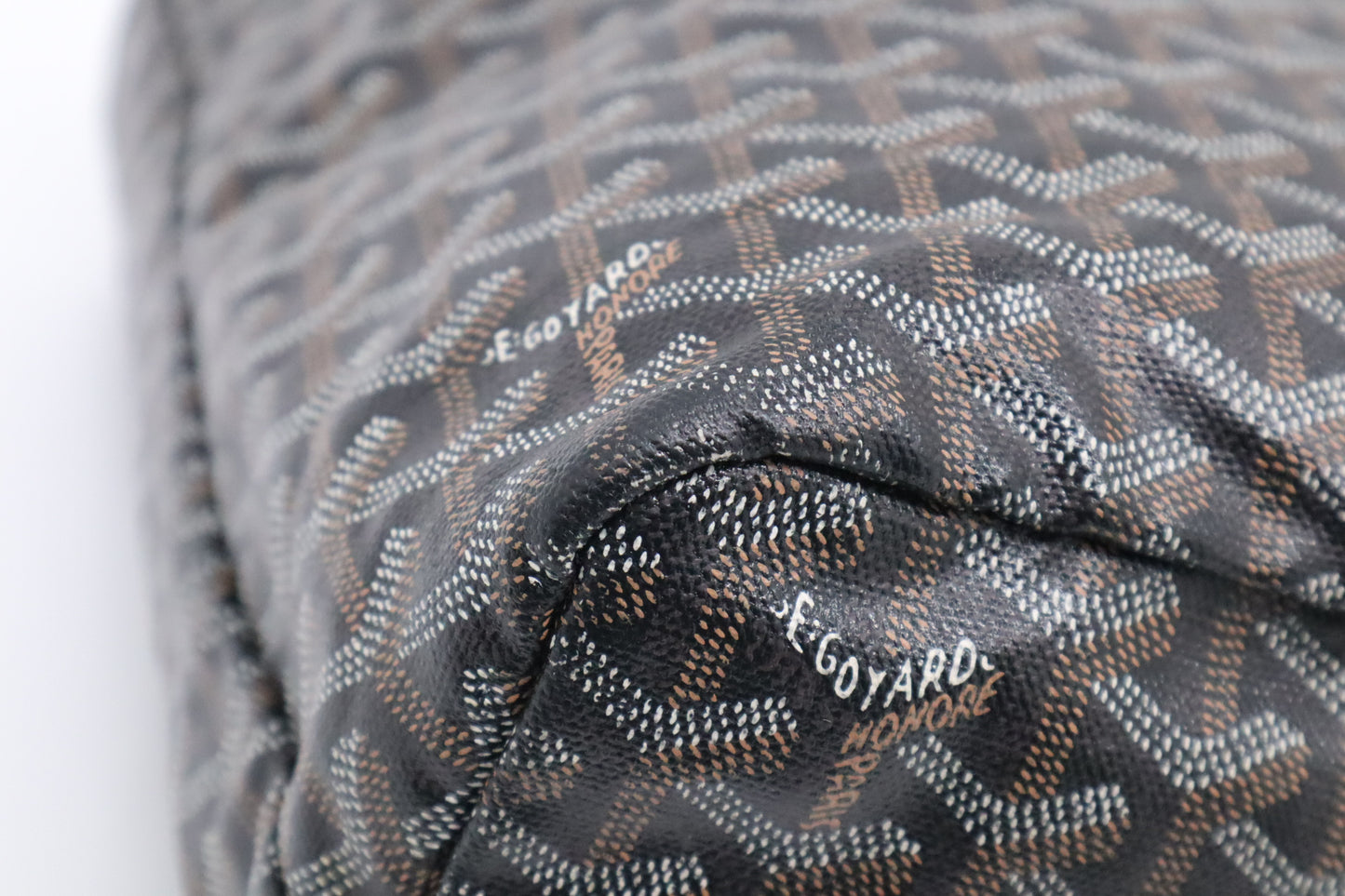 Goyard Saint Louis PM in Black Canvas