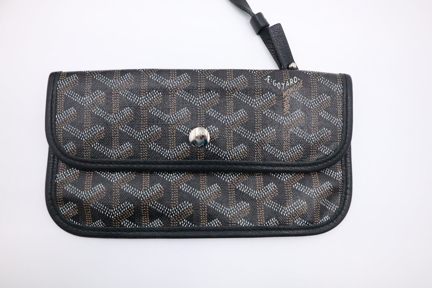 Goyard Saint Louis PM in Black Canvas