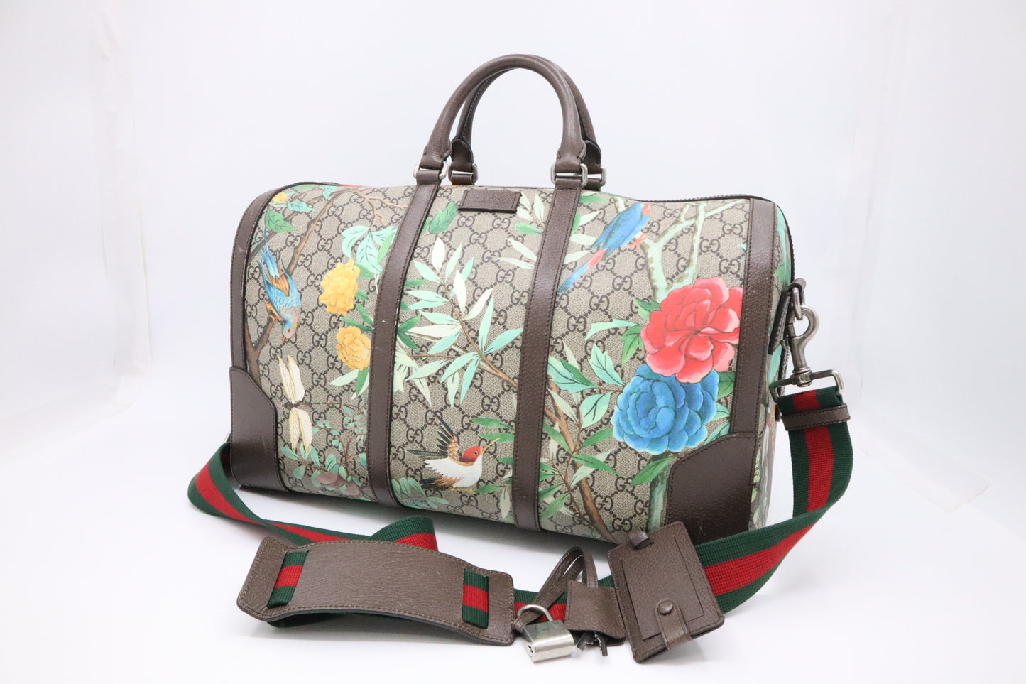 Gucci Travel Bag in Tian GG Supreme Canvas