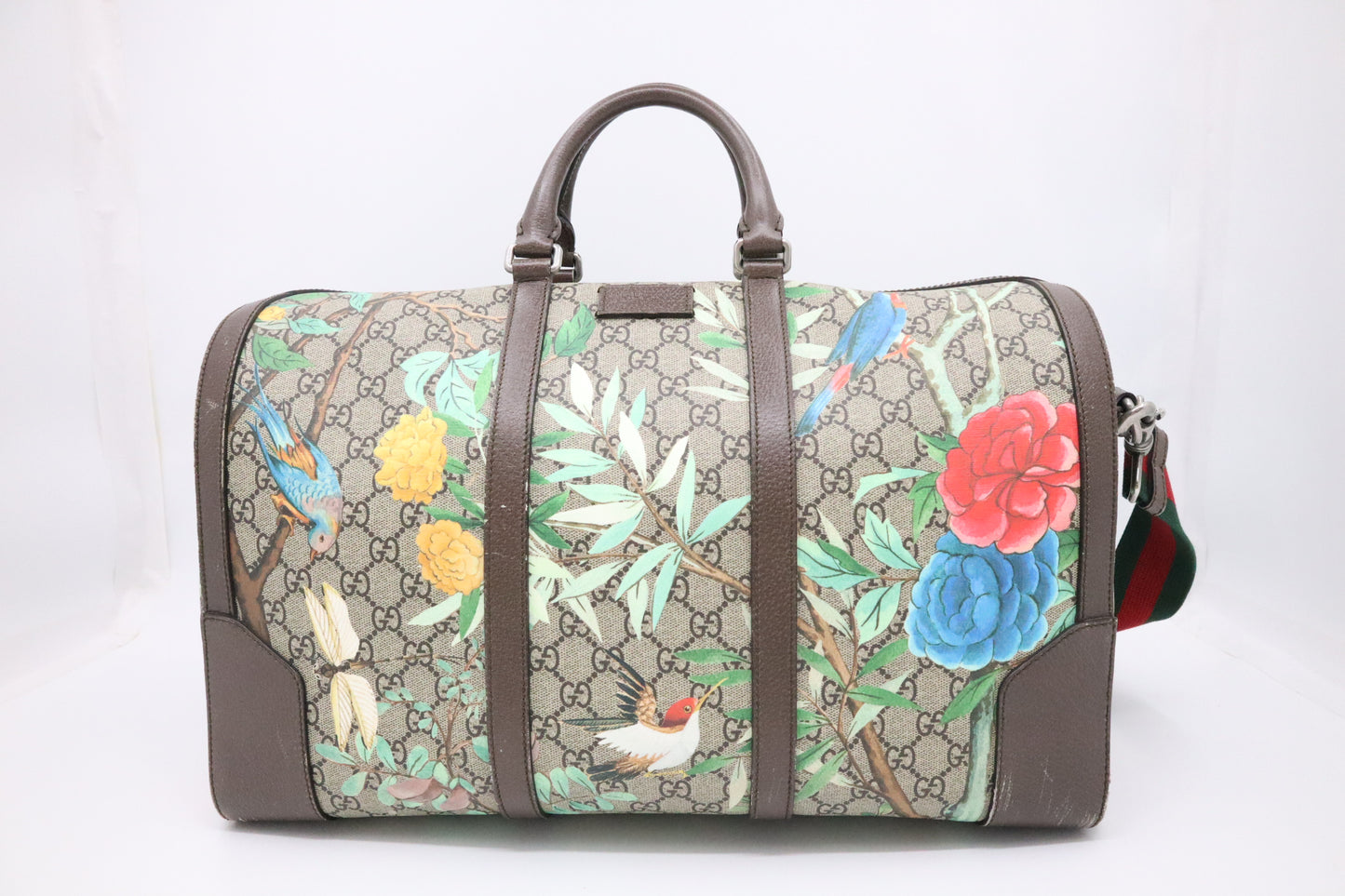 Gucci Travel Bag in Tian GG Supreme Canvas