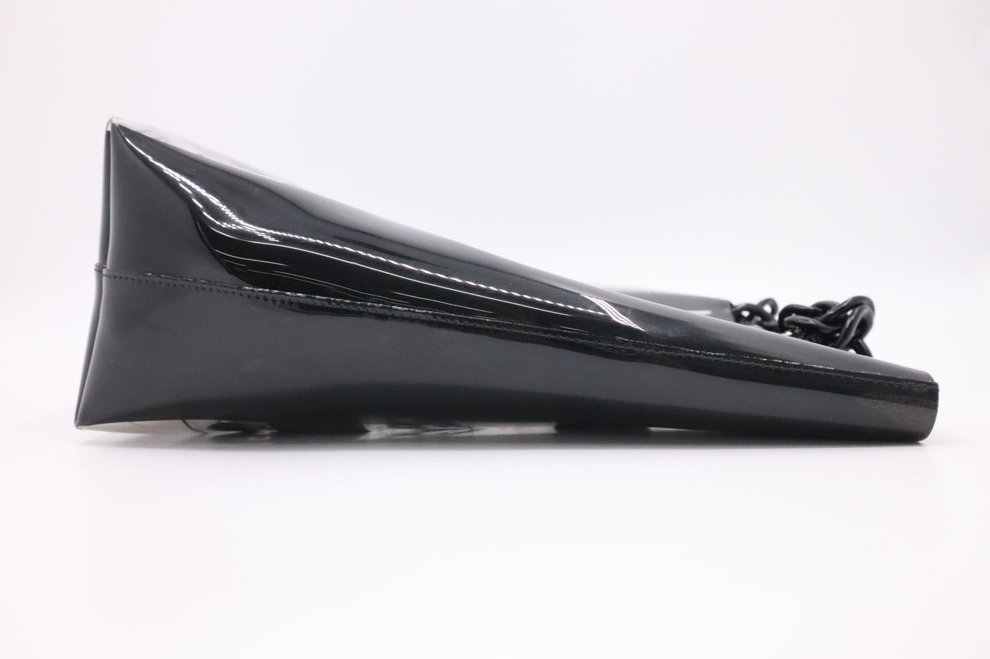 Chanel Window Tote in Black & Clear Vinyl