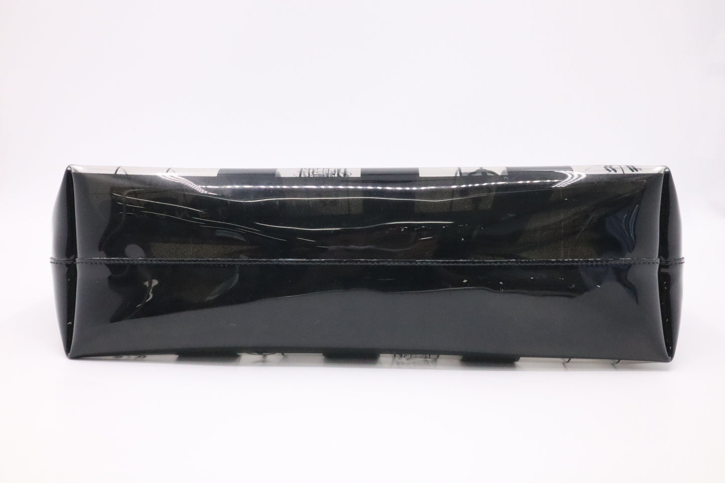 Chanel Window Tote in Black & Clear Vinyl