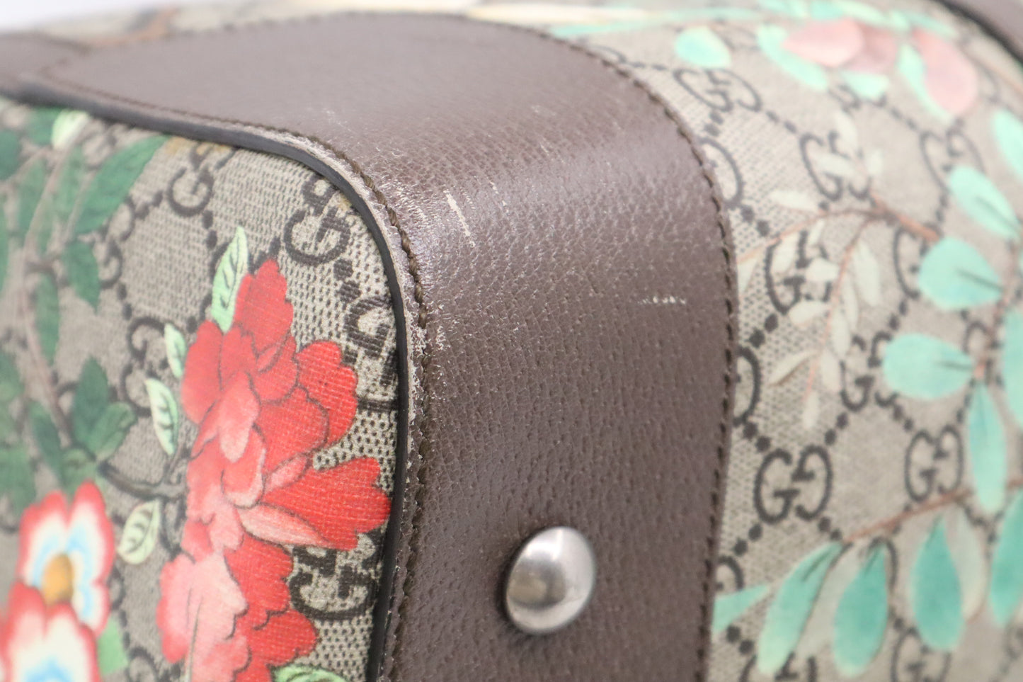 Gucci Travel Bag in Tian GG Supreme Canvas