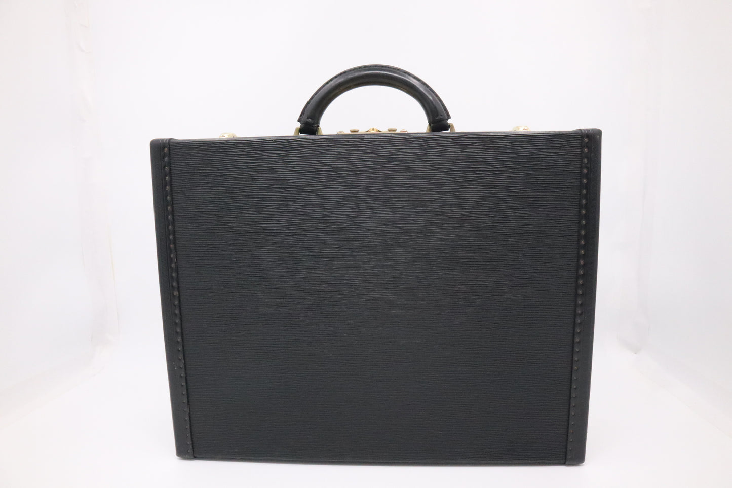 Louis Vuitton President Briefcase in Black Epi Leather