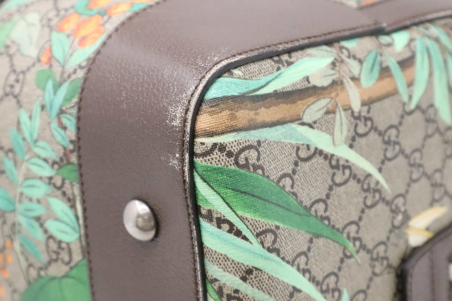 Gucci Travel Bag in Tian GG Supreme Canvas