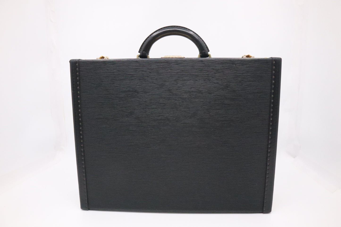 Louis Vuitton President Briefcase in Black Epi Leather