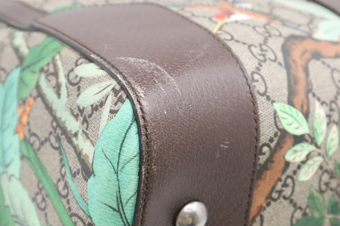 Gucci Travel Bag in Tian GG Supreme Canvas