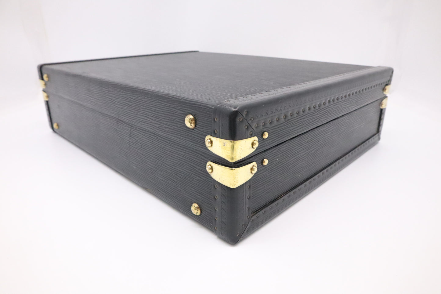 Louis Vuitton President Briefcase in Black Epi Leather