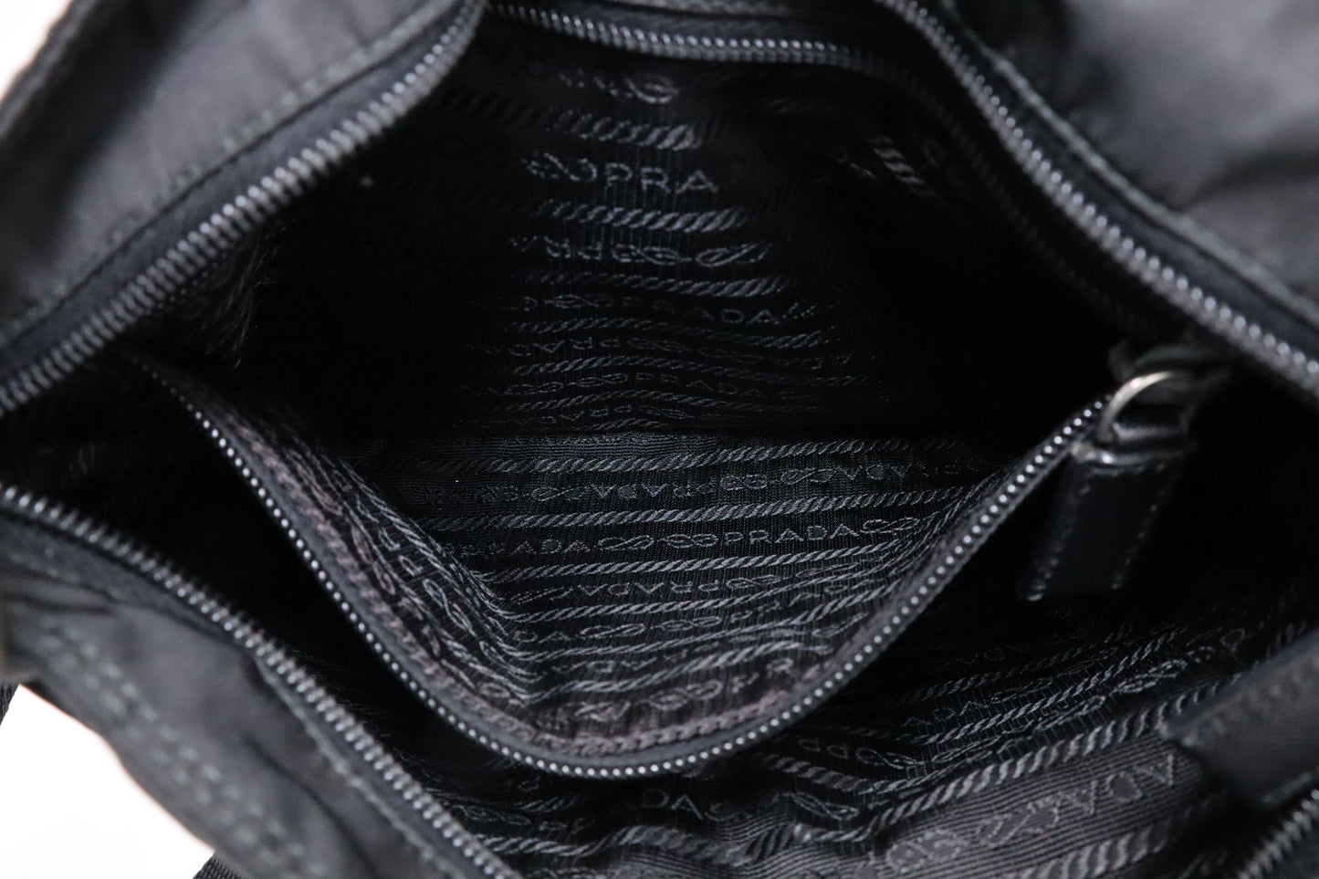 Prada Crossbody in Black Nylon