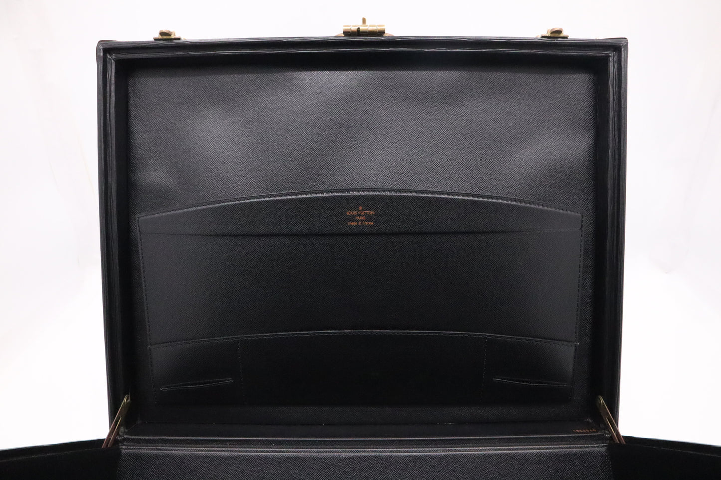 Louis Vuitton President Briefcase in Black Epi Leather