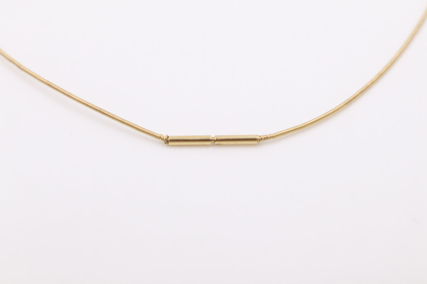 Hermes H Cube Necklace in Orange