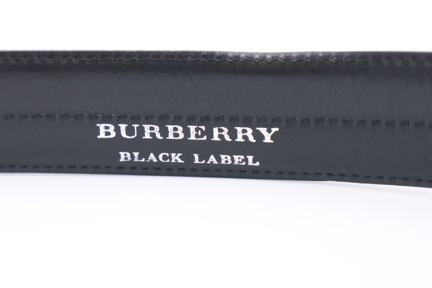 Burberry Belt in Black Leather