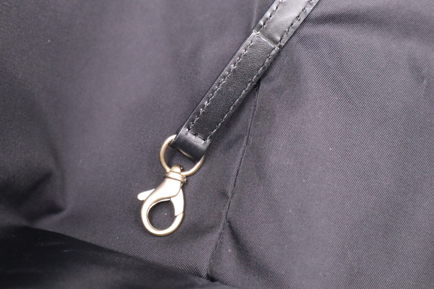 Chanel New Travel Line Tote in Black Canvas