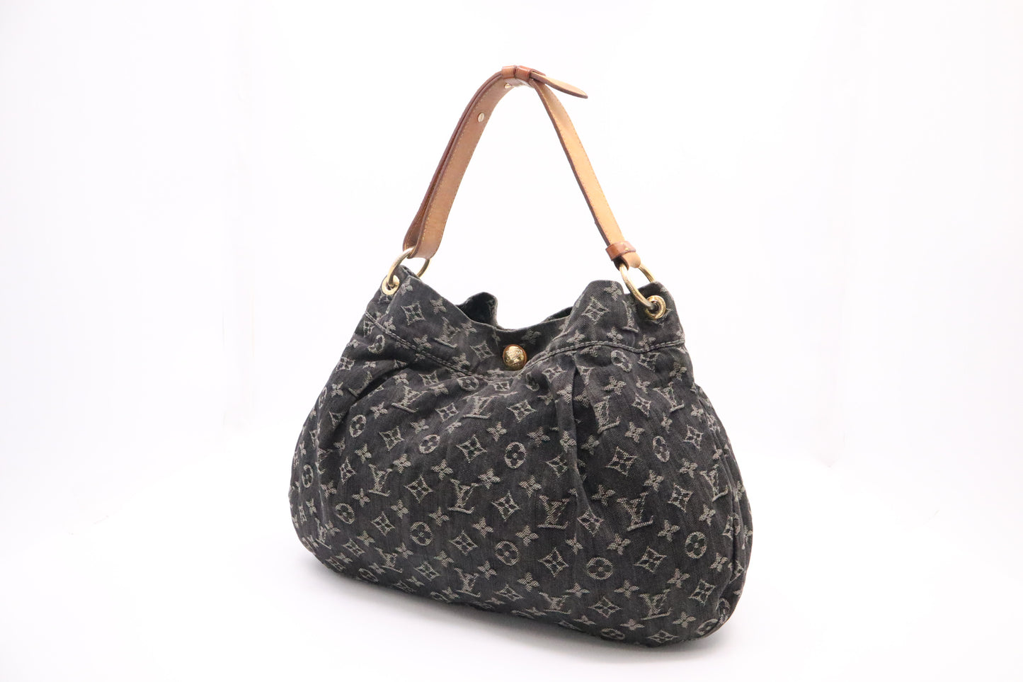 Louis Vuitton Daily PM in Black Monogram Denim