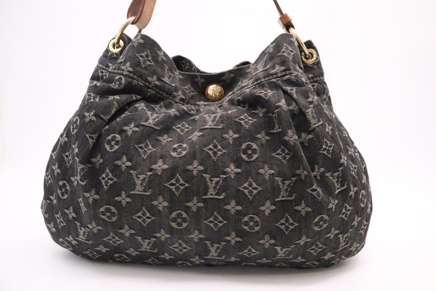 Louis Vuitton Daily PM in Black Monogram Denim