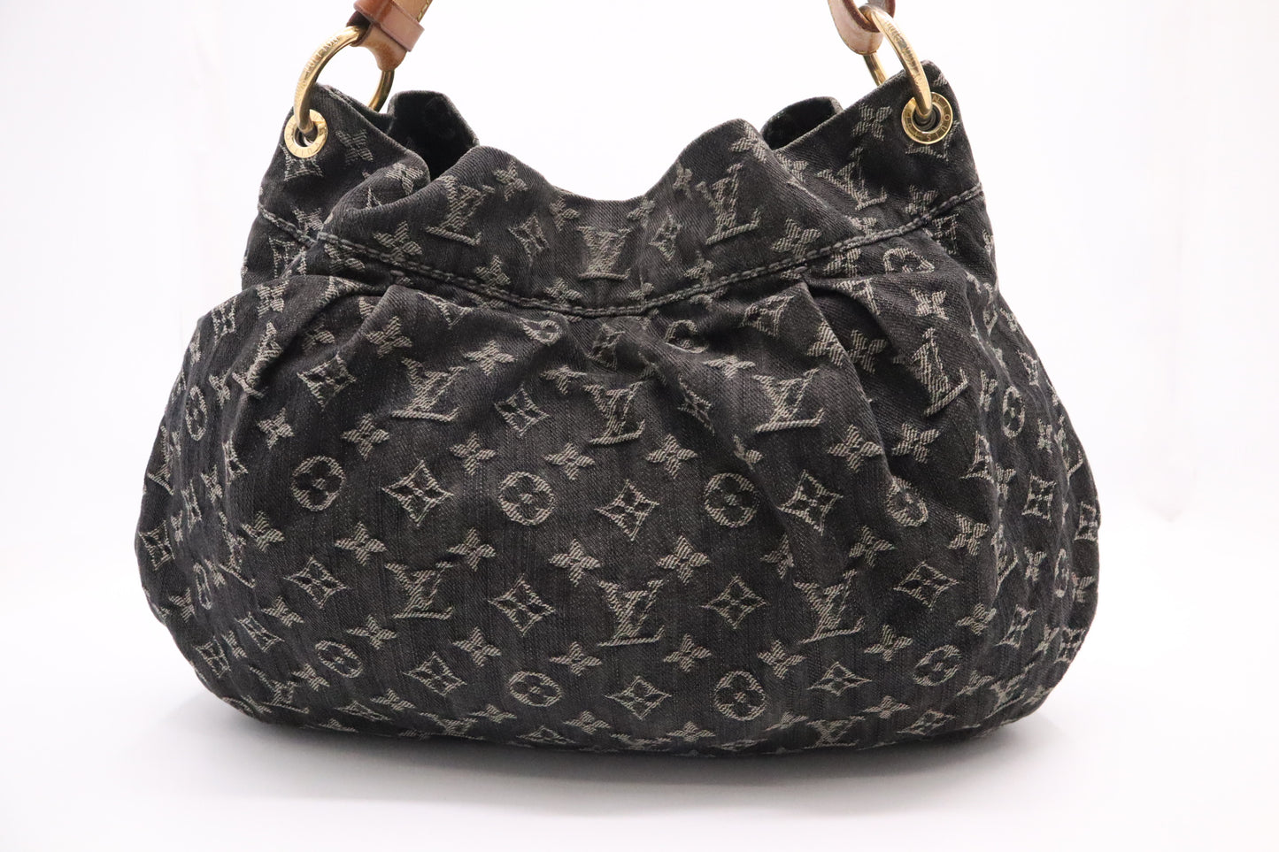 Louis Vuitton Daily PM in Black Monogram Denim
