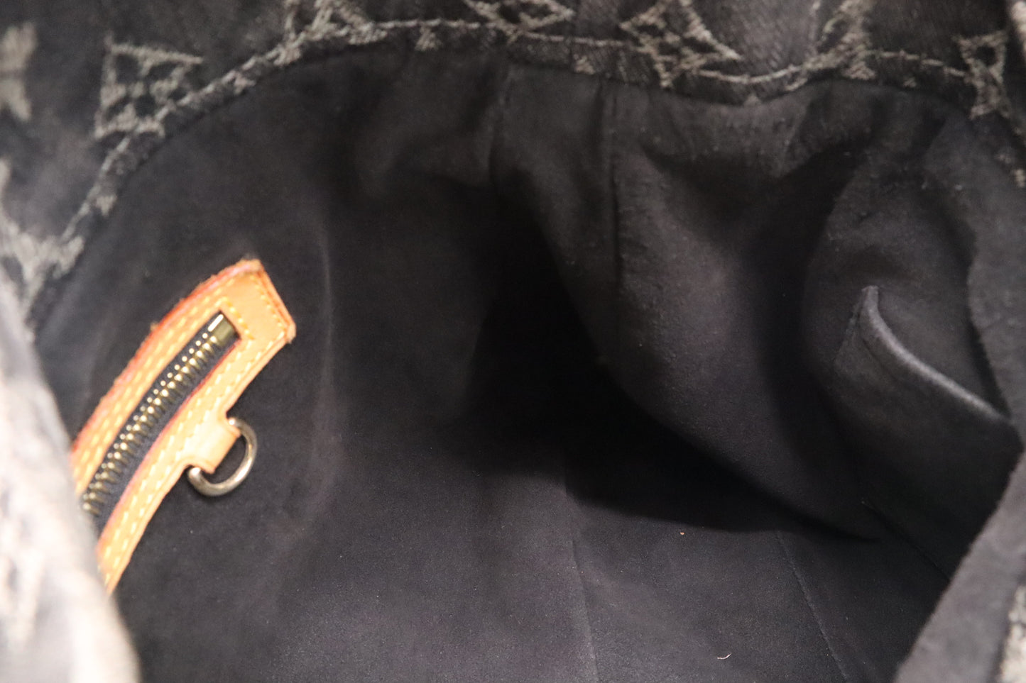 Louis Vuitton Daily PM in Black Monogram Denim