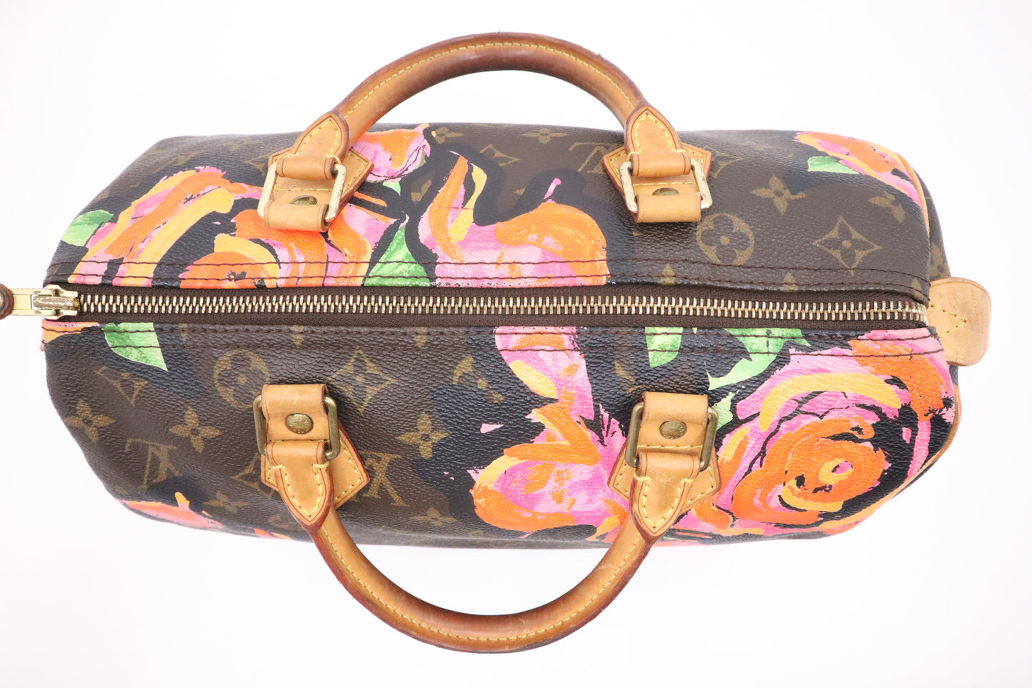 Louis Vuitton x Stephen Sprouse Speedy 30 in Monogram Roses Canvas