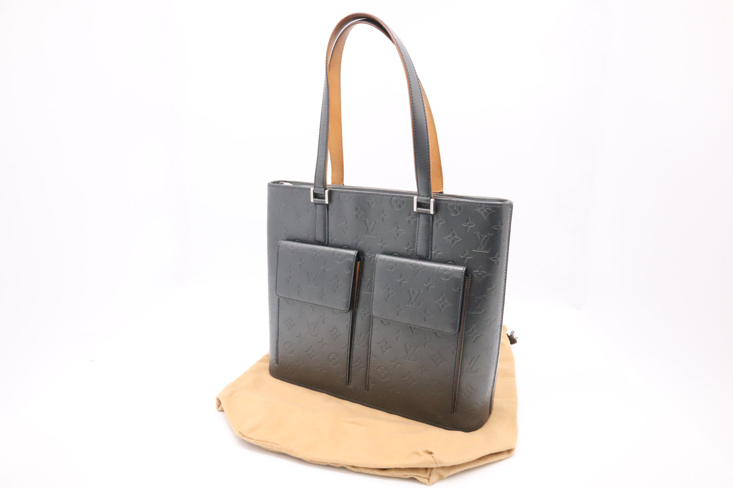 Louis Vuitton Wilwood in Grey Matte Monogram Leather