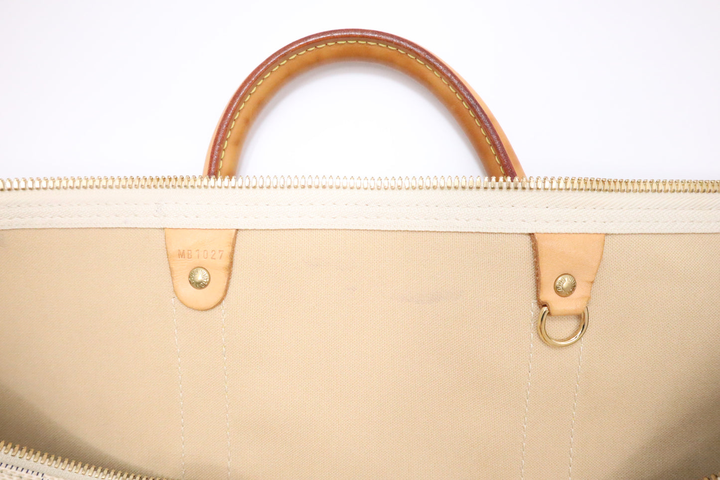 Louis Vuitton Keepall 50 in Damier Azur Canvas