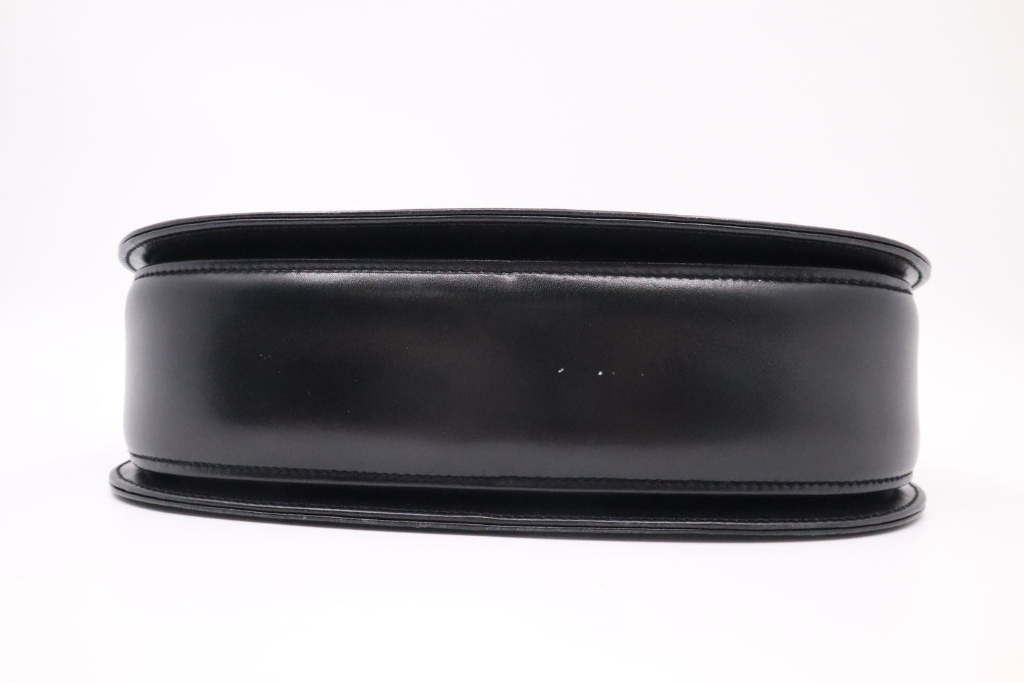 Gucci Bamboo Medium Top Handle in Black Leather