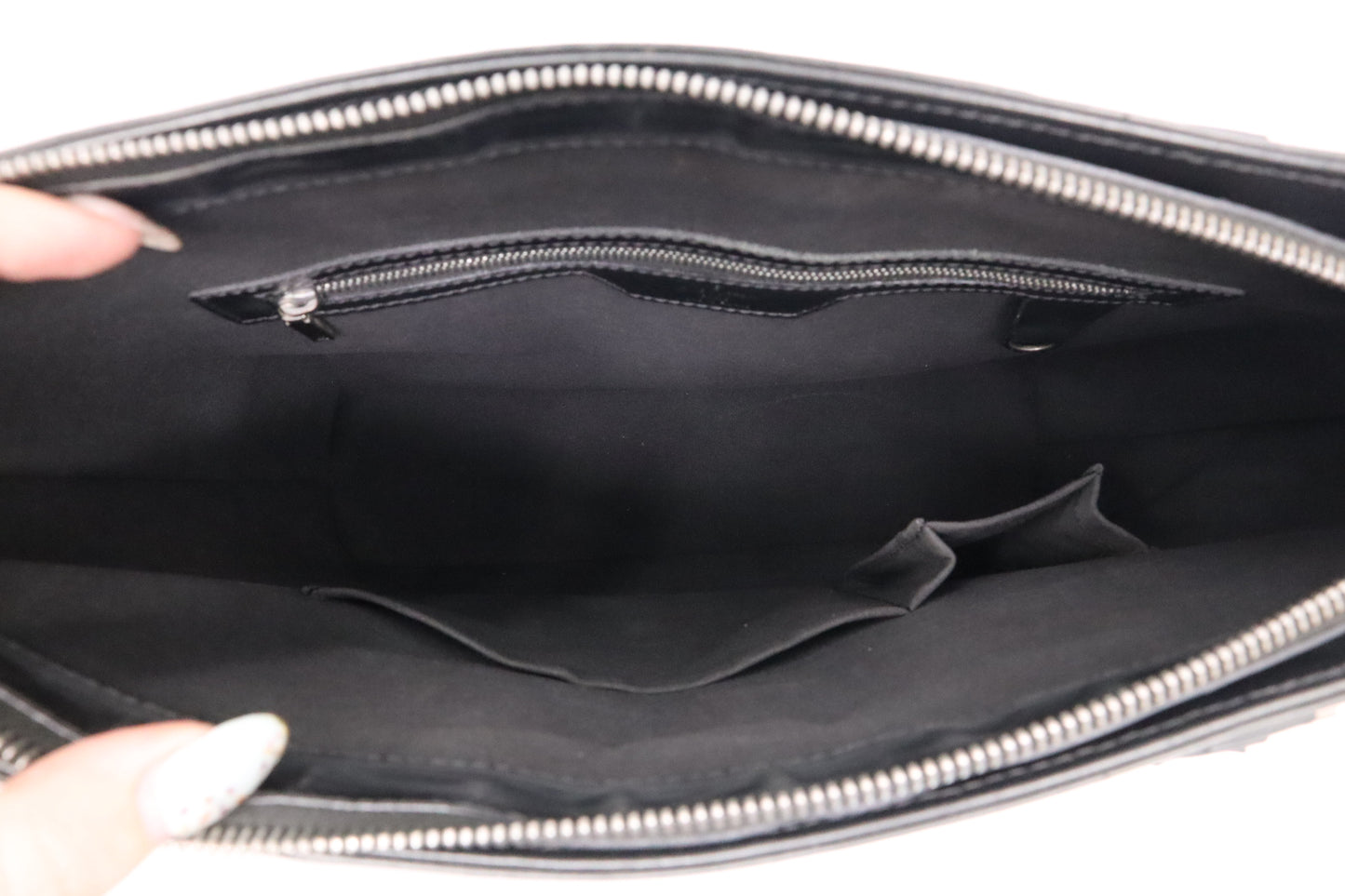 Louis Vuitton Wilwood in Grey Matte Monogram Leather
