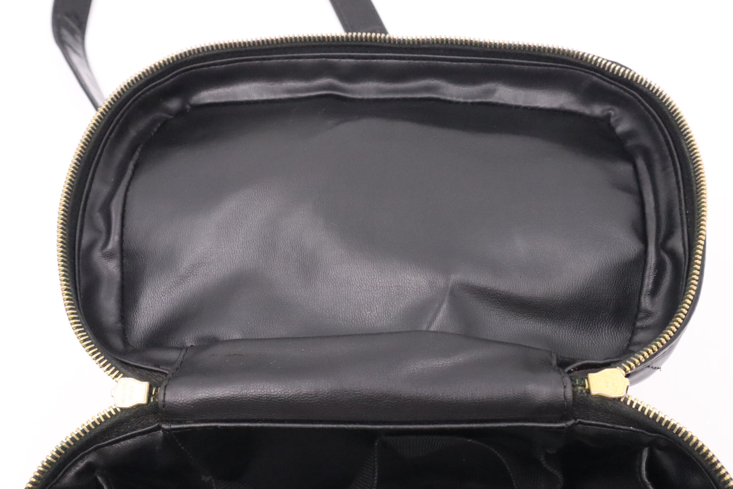 Chanel Vanity in Black Patent Leather