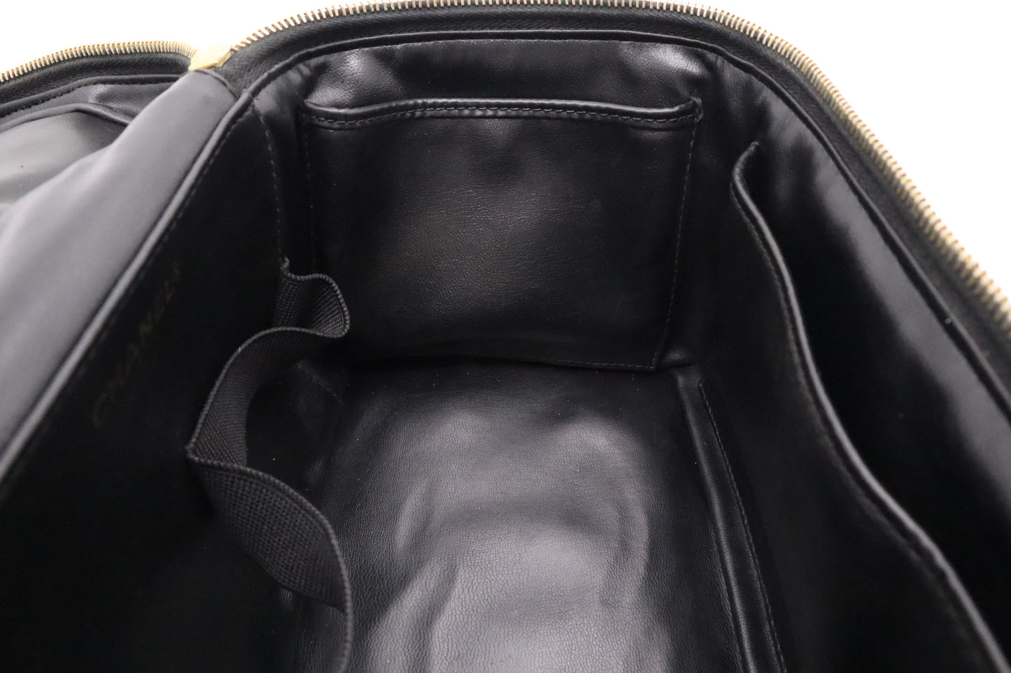 Chanel Vanity in Black Patent Leather