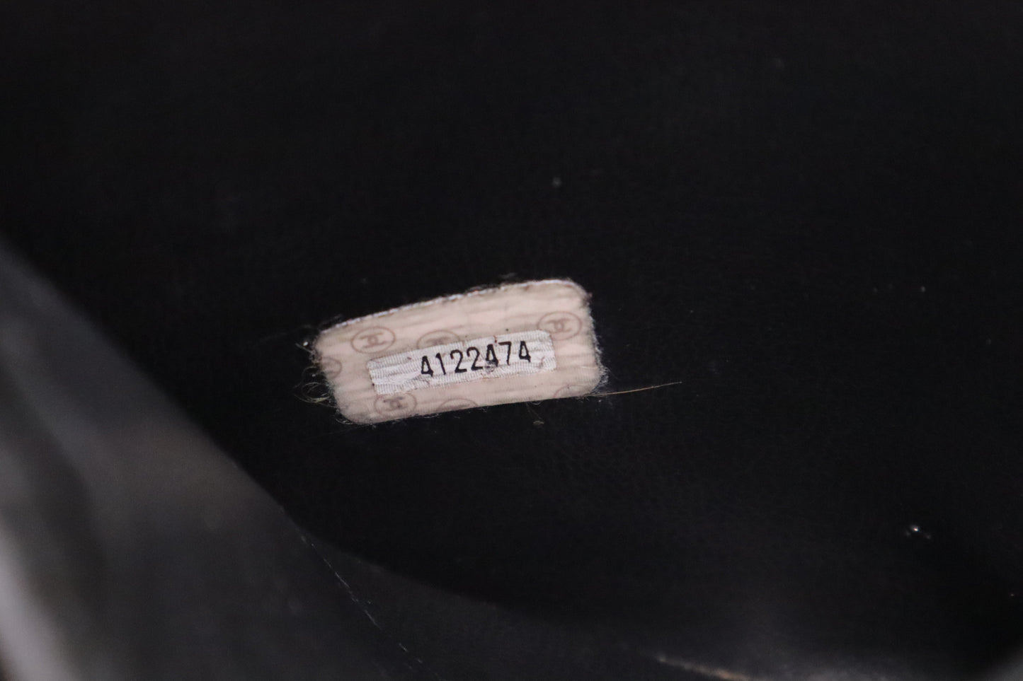 Chanel Vanity in Black Patent Leather