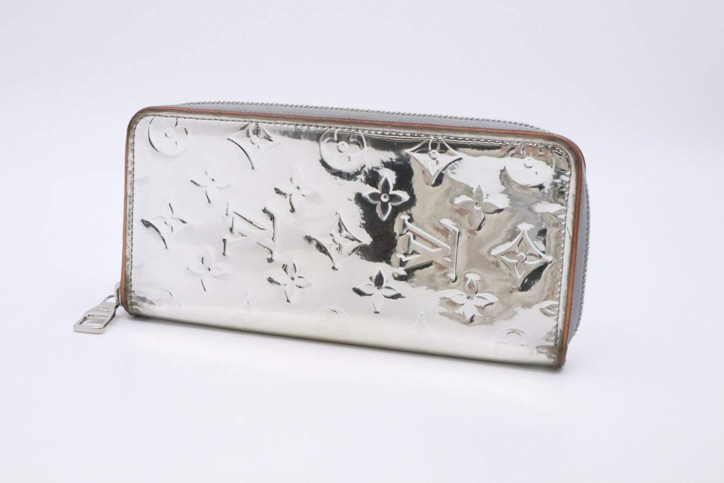 Louis Vuitton Zippy Vertical Wallet in Monogram Mirror Canvas
