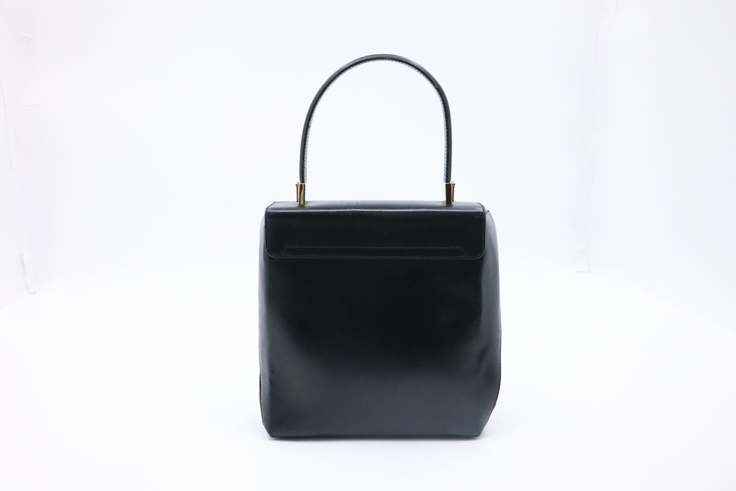 Ferragamo Tote Bag in Black Leather
