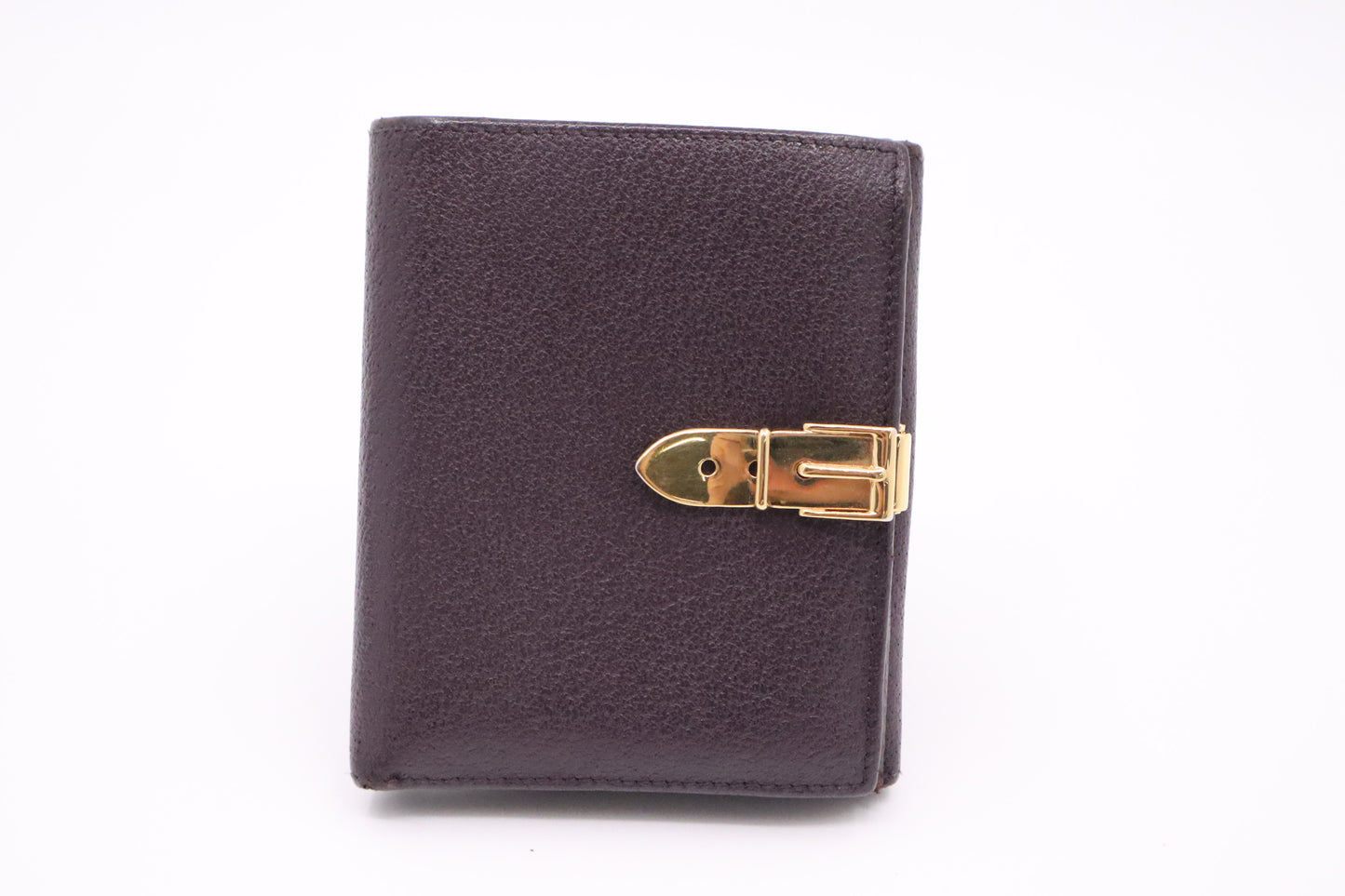 Gucci Bifold Wallet in Purple Leather